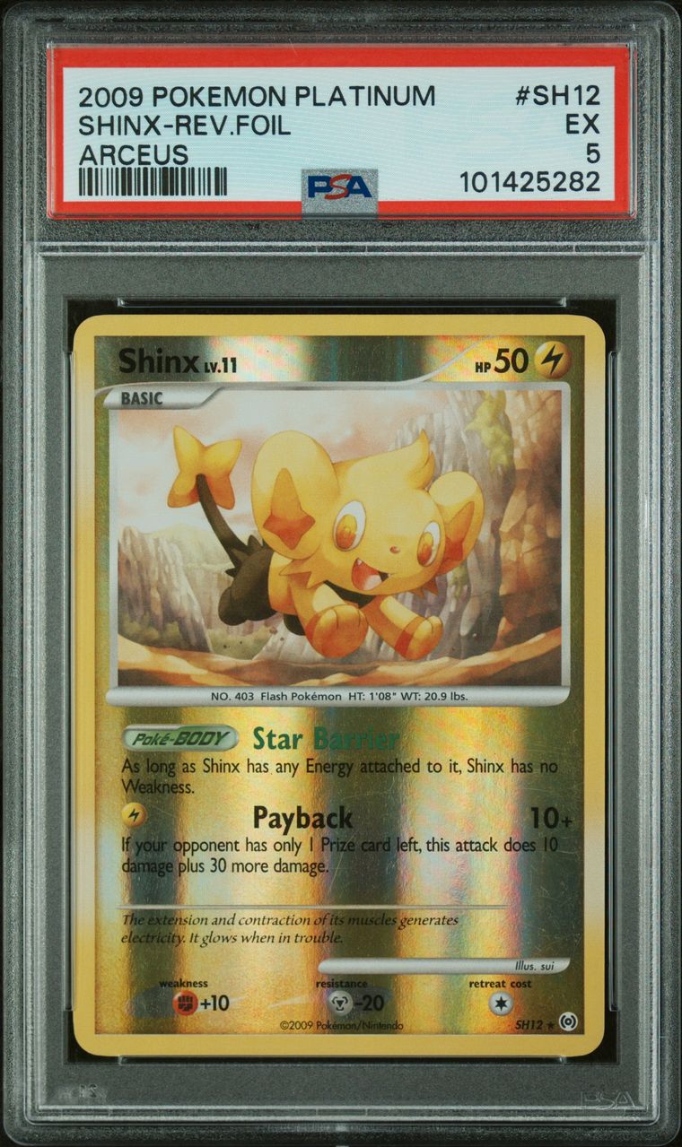 Shinx - SH12/99 - Holo Rare - PSA 5
